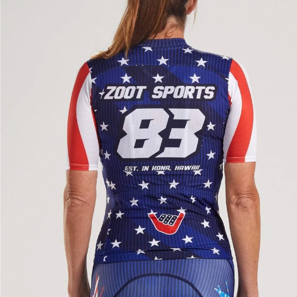 Women's Ltd Tri Aero Cycling Jersey - Stars & Stripes